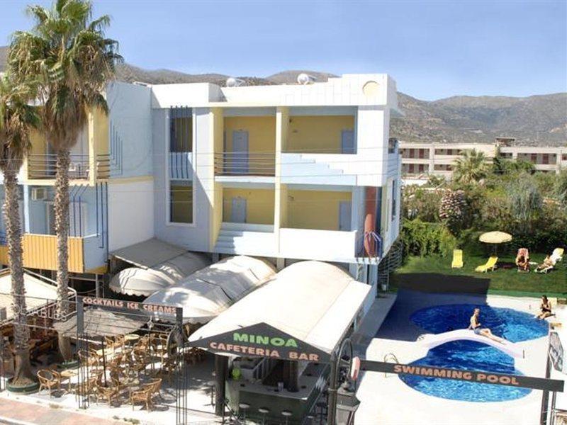 Minoa Hotel Малиа Экстерьер фото